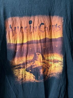 2XL Men’s Graphic Alice In Chains Band Tee